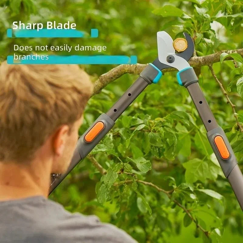For Red Dot Award Imported Telescopic Gardening Shears for Thick Branches Heavy Duty Garden Pruning Tool for Vigorous Cutting