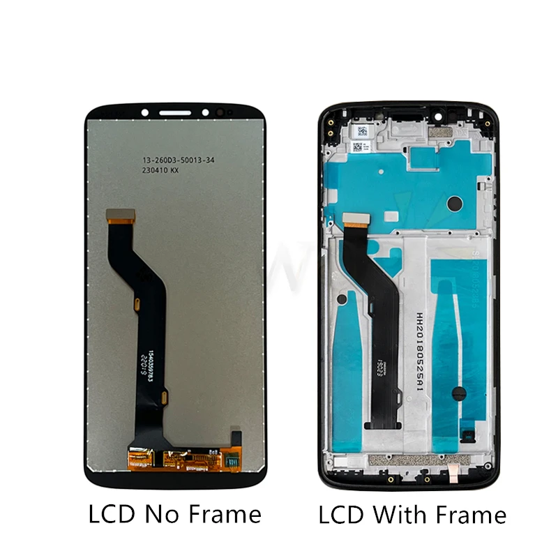 For Motorola Moto E5 Plus LCD Display Touch Screen Digitizer Assembly For Moto E5 Plus Screen With Frame Replacement Parts 6.0\