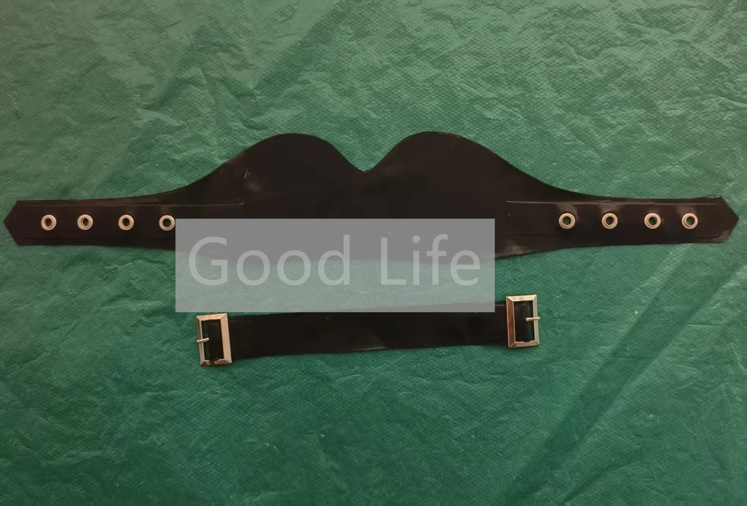 

Handmade Natural Latex One Size Adjustable Eyes Cover Accessories For Unisex Cosplay Latex Hoods