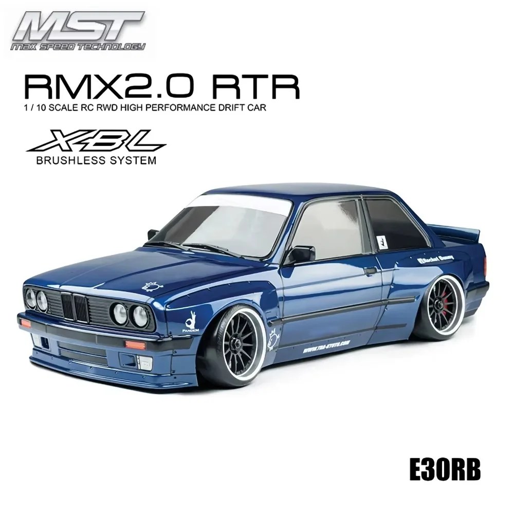 Mst Rmx 2.0 Rtr E30rb 533823c Db Gr 2.4ghz 1/10 Model Car Drift Racing Car Adult And Children Toys Without Remote Control