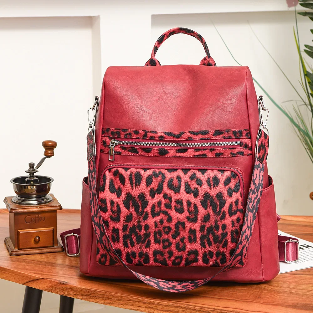Women's Casual Minimalist Backpack Large Capacity Outdoor Commute Travel Durable Waterproof Laptop Compartment Anti-Theft