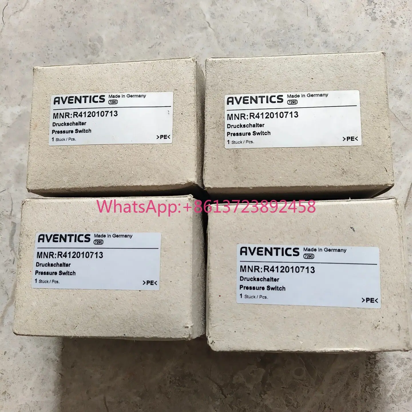 

Installed Aventics pressure switch R412010713 high quality