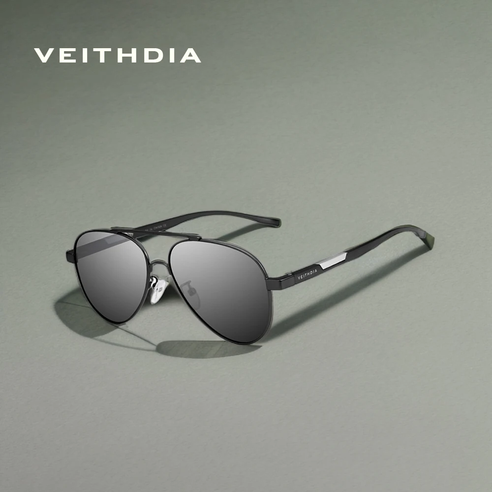 VEITHDIA Polarisierte Sportbrille Outdoor Fahrrad Sonnenbrille Wandern Drive Urlaub Casual UV400 Schutzbrille FH66099