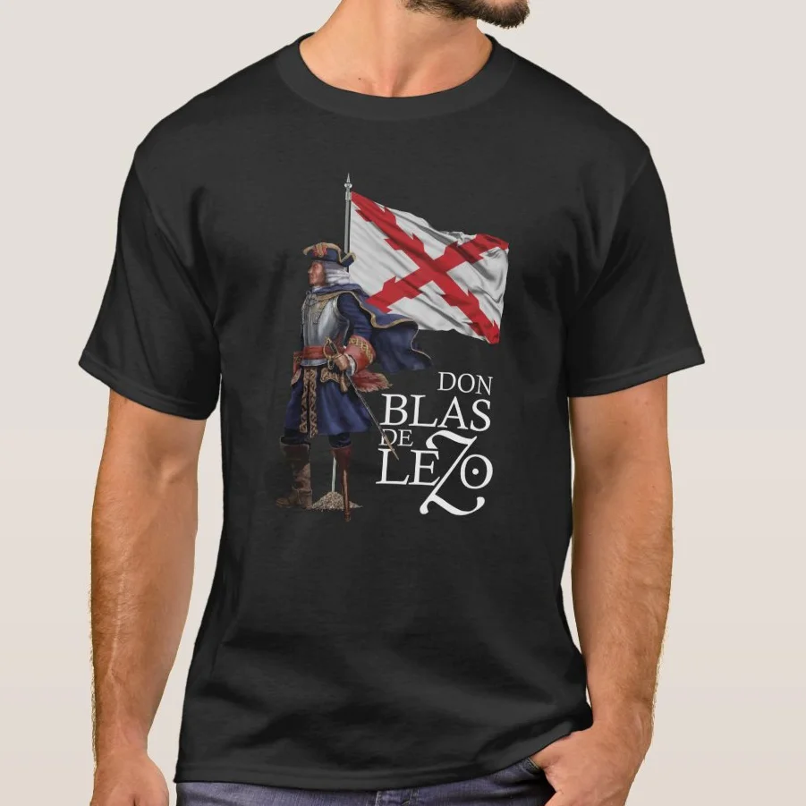 Spanish Legendary Hero Don Blas De Lezo T Shirt. New 100% Cotton Short Sleeve O-Neck T-shirt Casual Mens Top