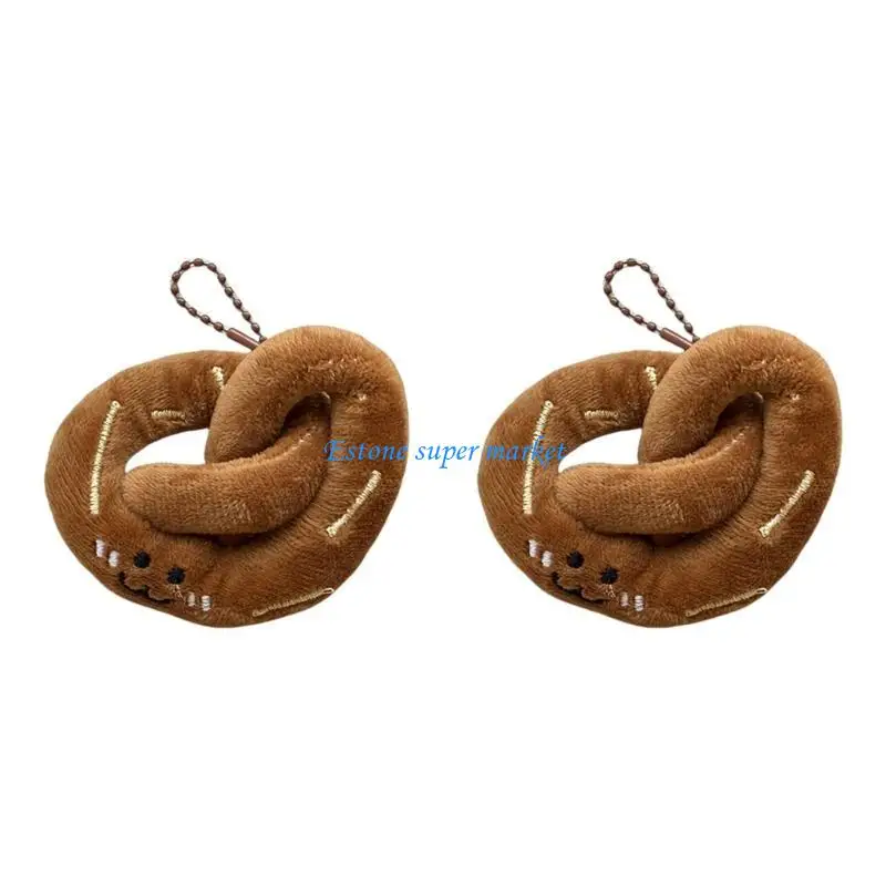 

090B Lovely Schoolbag Pendant Keychain Tomato Funny Sweet Cartoon Potato Charm for Boys Girls Vending Machine