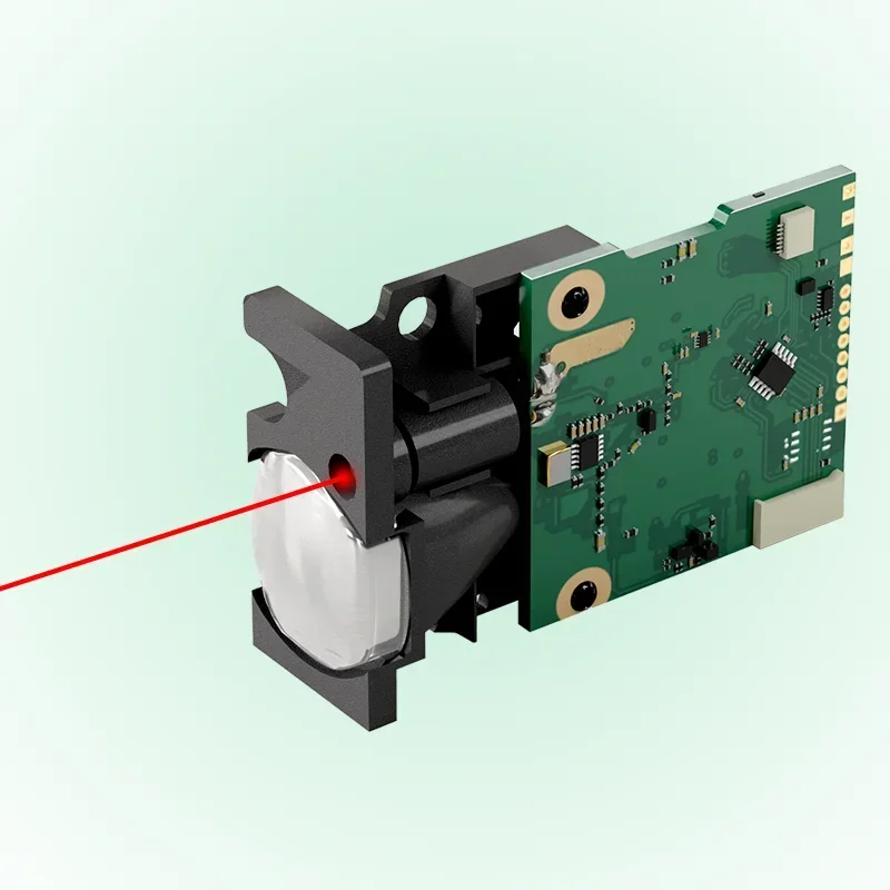 LDJ Rangefinder Sensor with TTL Output 100m Distance Measurement Module