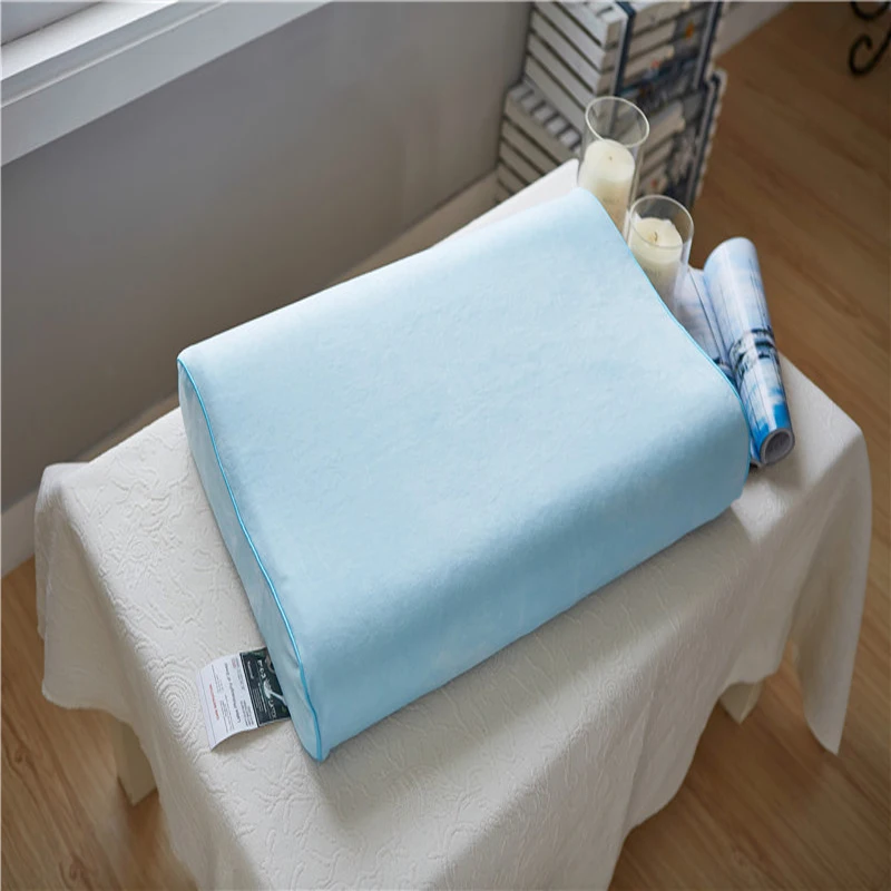 TAIHI Orthopedic Latex Pillow Thailand Massage Neck Pain release Pillows Protect Vertebrae Care Cervical Spine For Sleeping