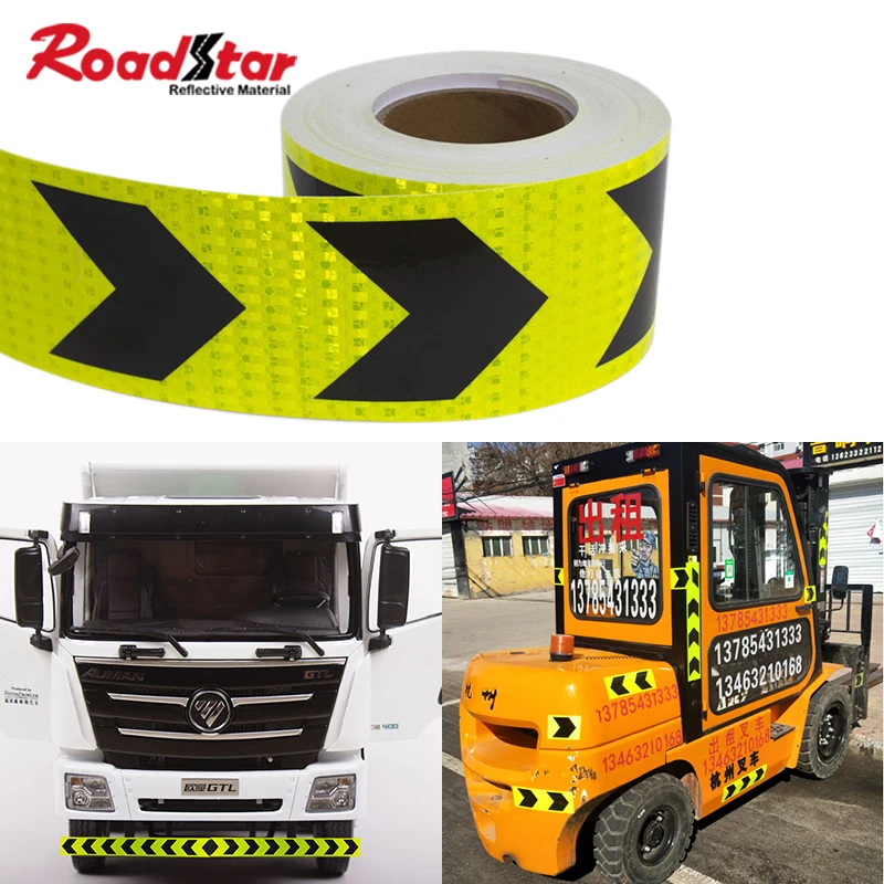 

Roadstar 3M Safety Mark Warning Conspicuity Tapes Film Sticker Car Truck Motorcycle Cycling Stickers