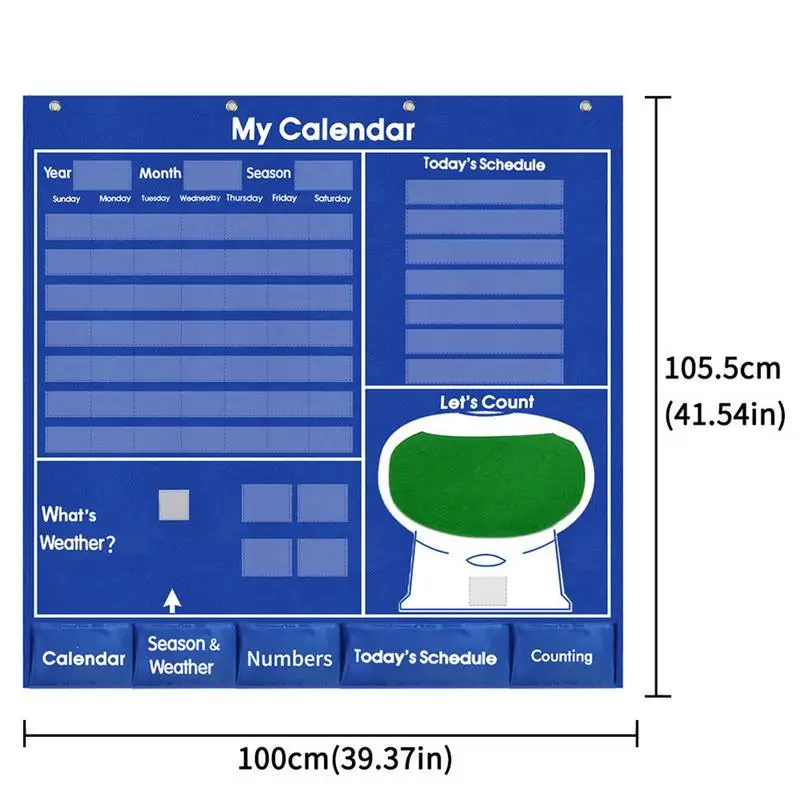 Classe Jobs Bulletin Board com Classroom Calendar, Learning From Home and School, Homeschooling or Classroom for Teachers Essential