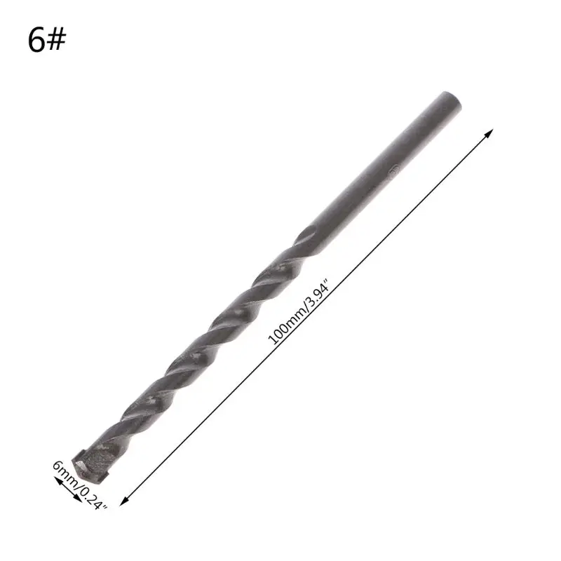 Drill Bit Masonry Tipped Concrete Drilling 4/5/6/8/10mm Power