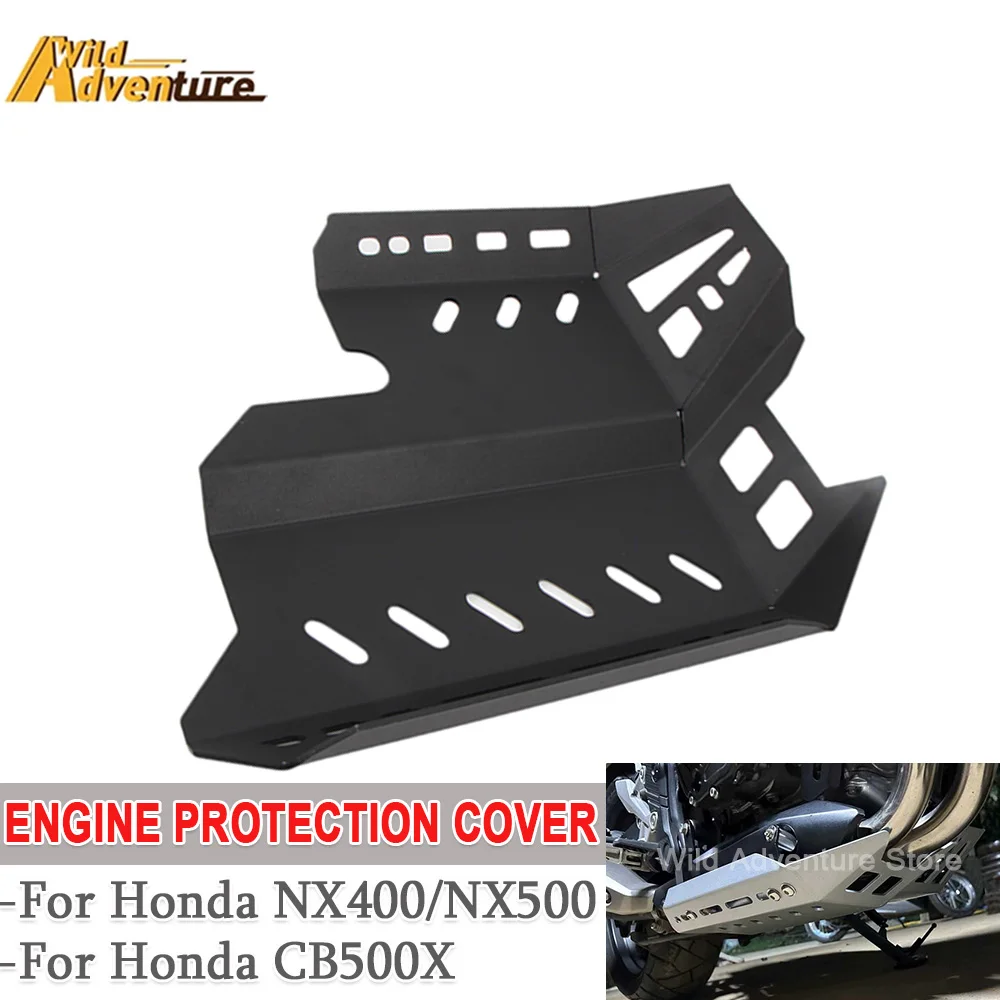 

Under Engine Protection Cover For Honda CB500X NX400 NX500 CB500 X NX 500 400 Motorcycle Accessories Skid Plate Bash Frame Guard
