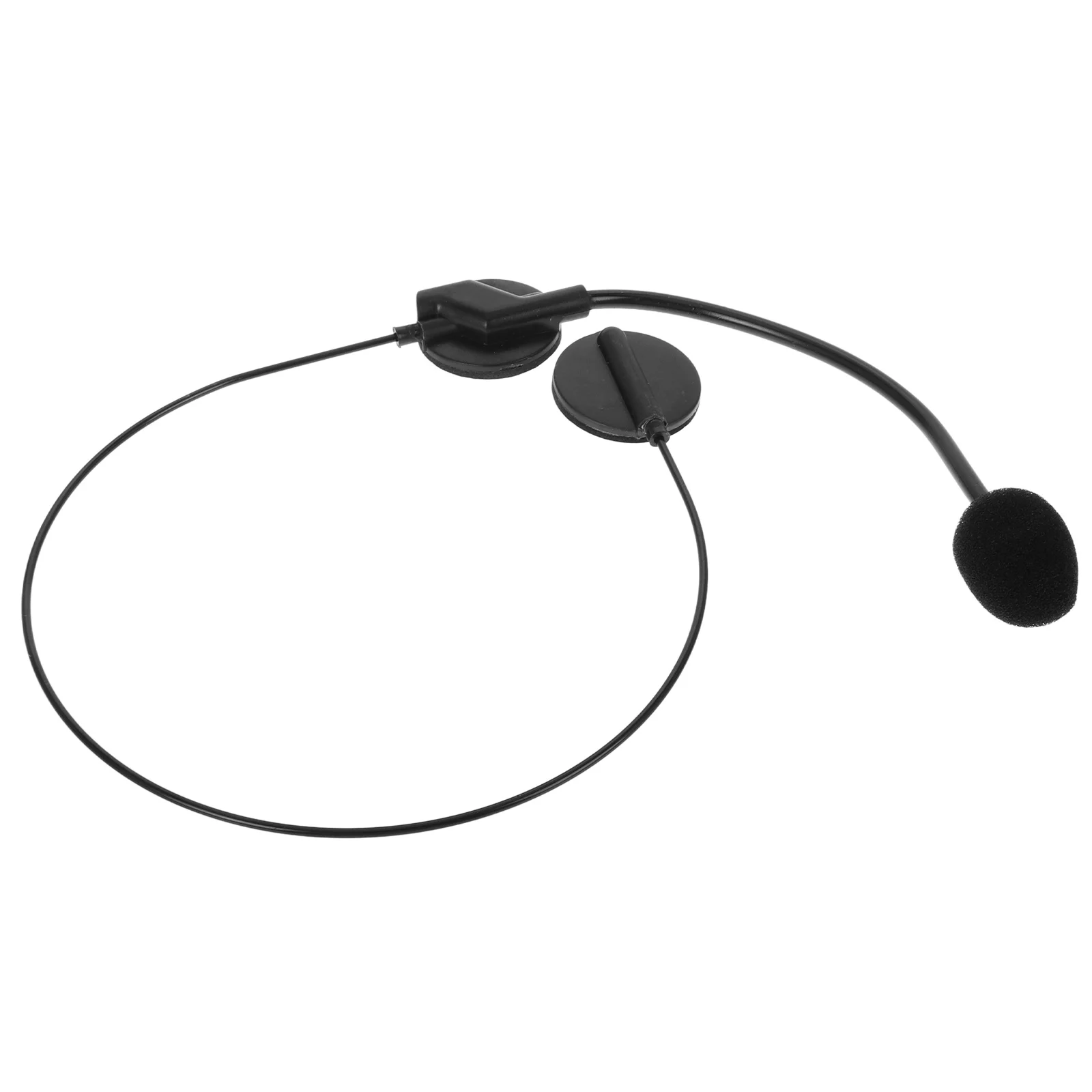 

Fake Headset Props Mic Singer Make up Microphone Cosplay Black Microphones Child