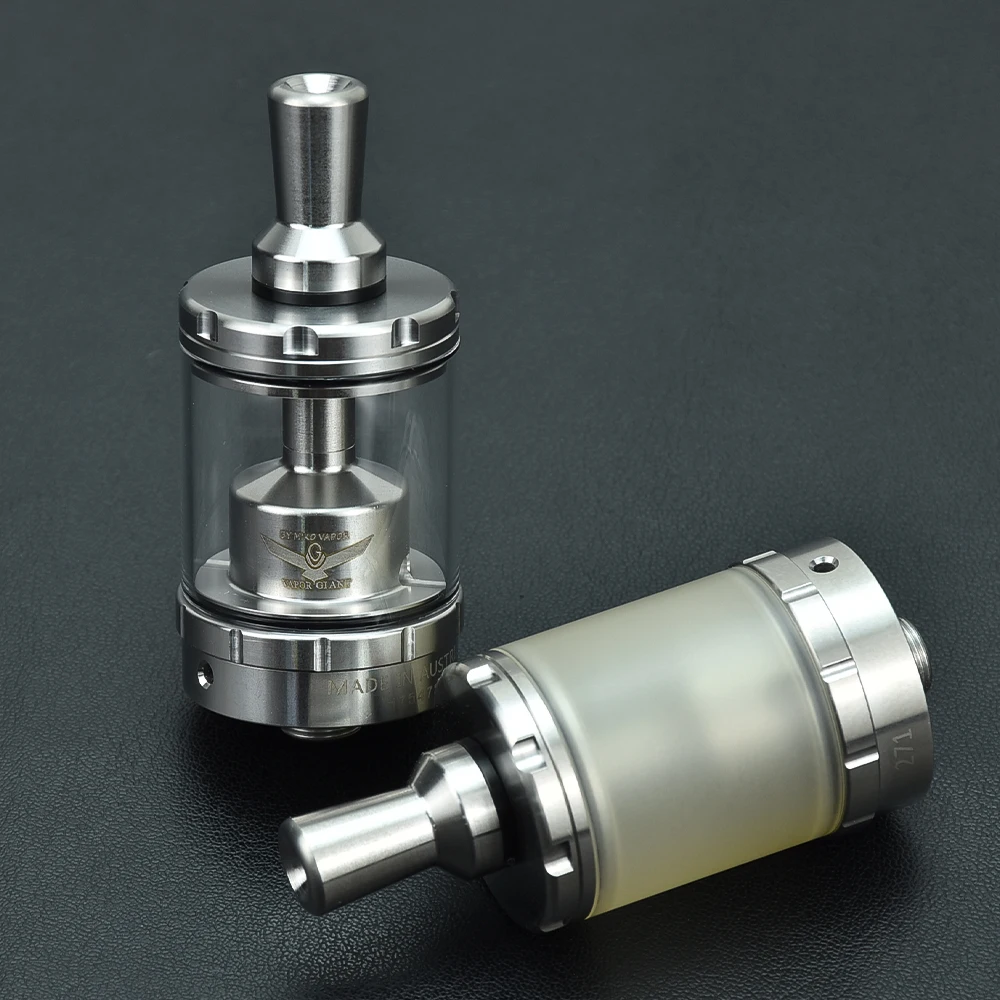 

vapor Giant MTL RTA Rebuildable Tank Atomizer 3.3ML Top Filling Single Coil 316SS 23mm Electronic Cigarette Vape
