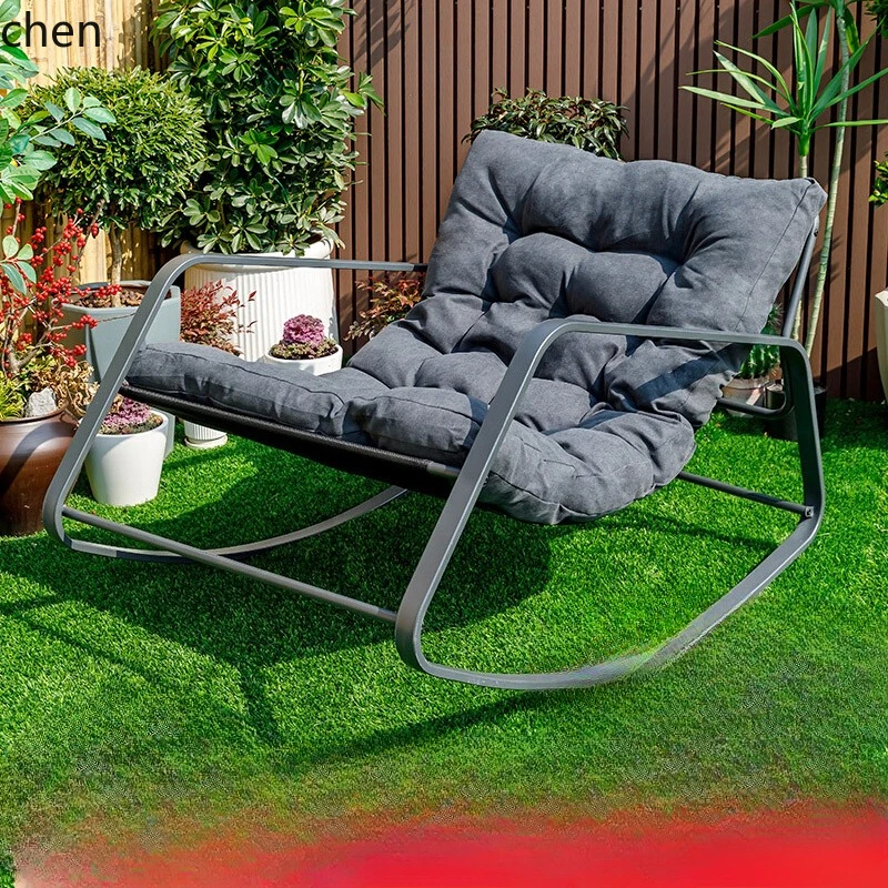 lazy sofa sleepable reclining balcony living room courtyard leisure reclining chair single happy chair