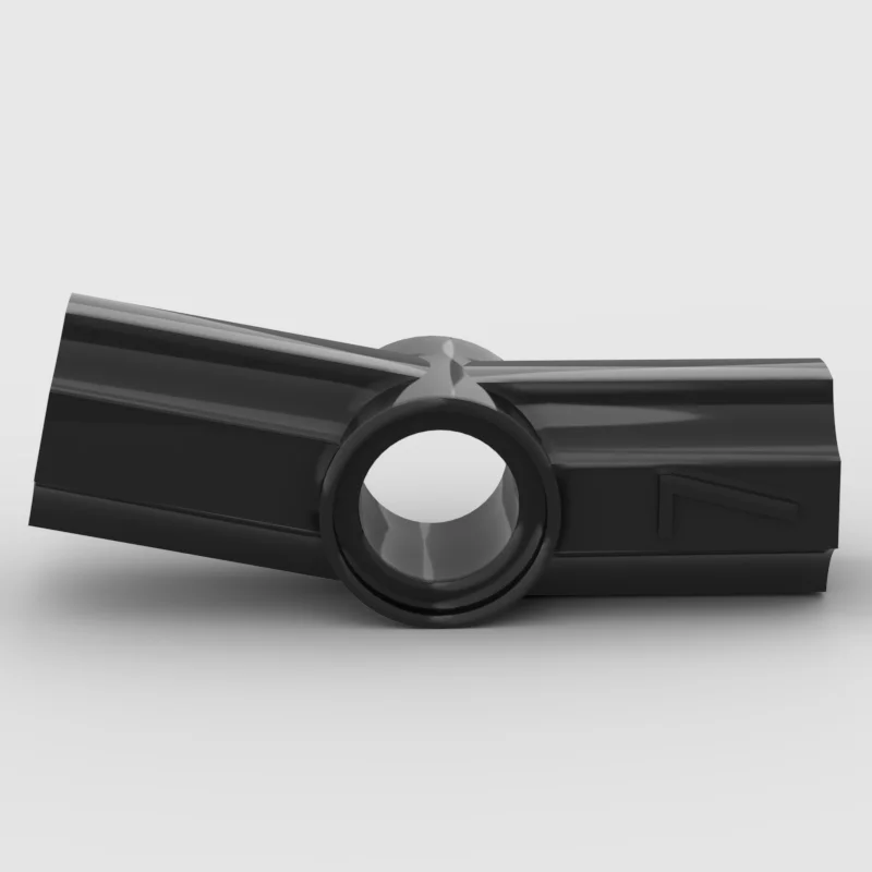 Acessórios de brinquedo de bloco de construção de partículas pequenas 4450 eixo técnico e conector de pino angular # 7 - 168.75 °