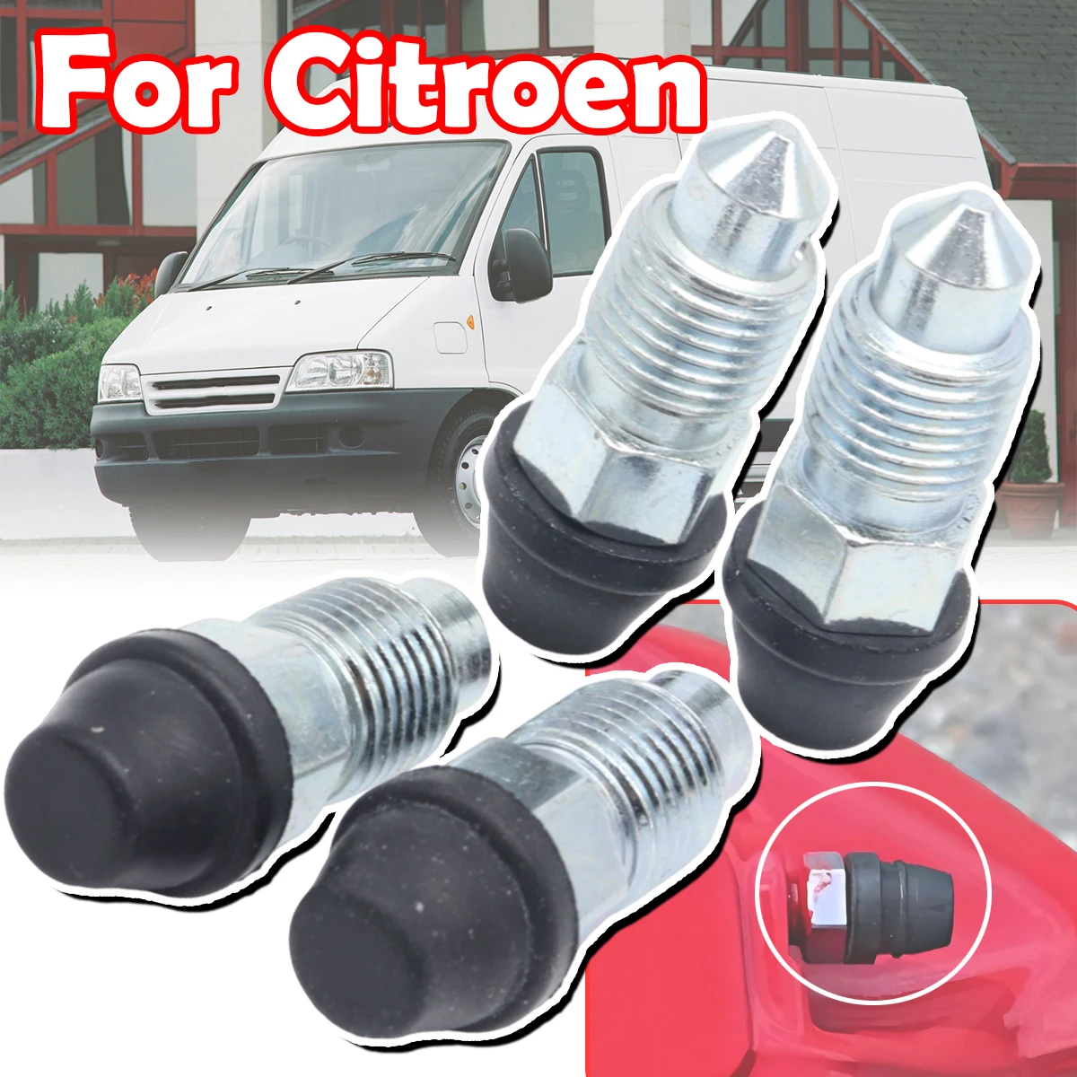 

For Citroen Relay C4 Cactus C3 Picasso Front Rear Bleeder Valves and Rubber Dust Caps Left Right Caliper Bleed Nipple Screw Kit