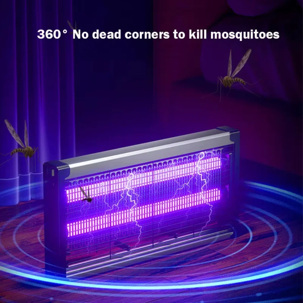 Joyinled 40W Commercial Mosquito Killer Lamp, UV LED Electronic Bug Zapper for Large Areas, Industrial Insect Trap Machine