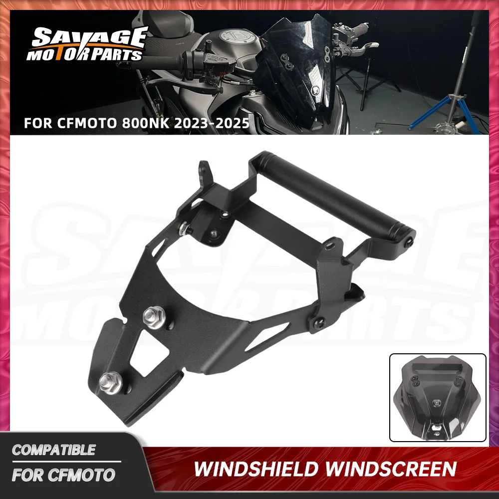 2025 800NK Windshield Windscreen For CFMOTO 800NK 2023-2024 Motorcycle Accessories Wind Deflectors Shield Pare-brise Wind Shield