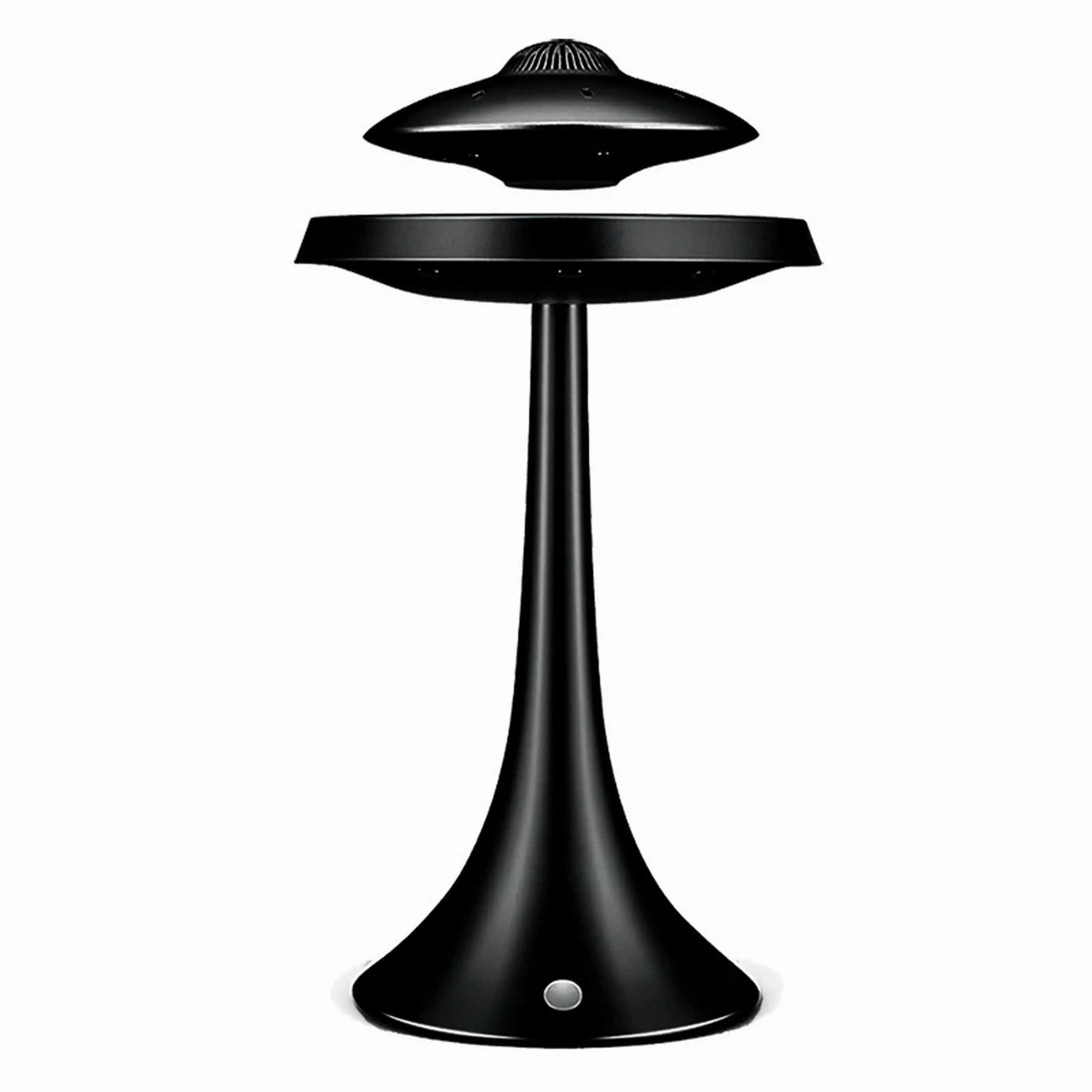 Magnetic Suspension Levitating Led Table Lamp with UFO Speaker Bluetooth Surround Sound BT Speaker Creative Gifts Night Lights