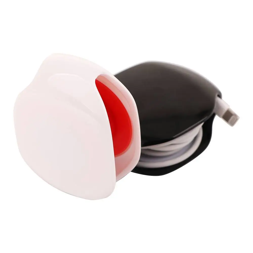 

Automatic Closing Headphone Storage Cable Clamp Wire Holder Cable Clip Cable Organizer Cable Winder Earphone Wrap Wire Winder
