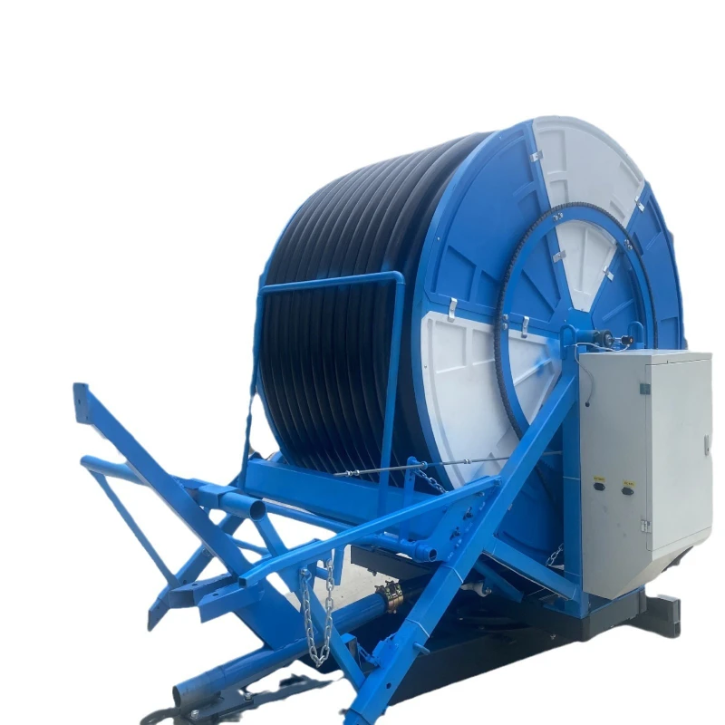 

Sprinkler irrigation machine Agricultural coil type sprinkler irrigation machine Large area crop watering machine