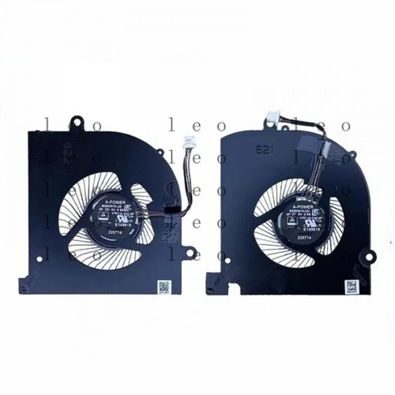 FF  for New for MSI Stealth 17M MS-17R1 Laptop CPU GPU Cooling fan B5005HS-U3I