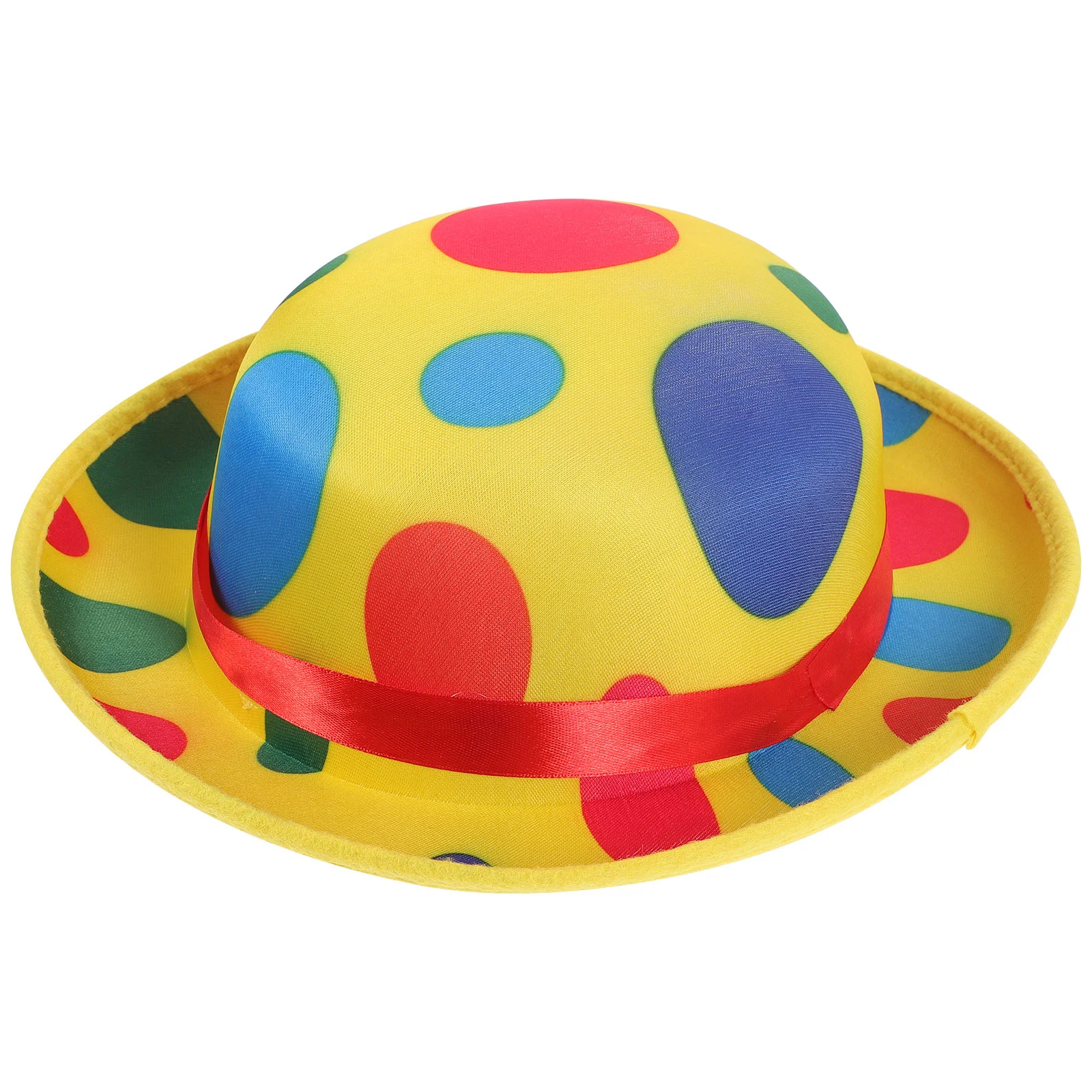 

Rainbow Hat Cosplay Clown Hats for Party Masquerade Christmas Vintage Costume Miss