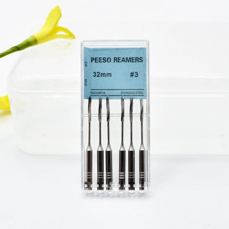 Dental Endodontic Files Reamers Drill Burs Peeso Reamers Endo Files Peeso  Dentist Materials A021