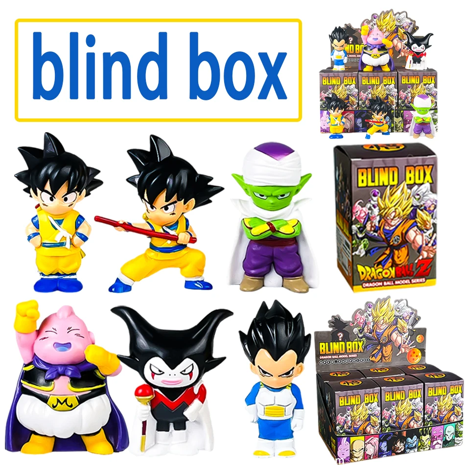 

Аниме Dragon Ball слепая коробка аниме фигурка Гоку Вегета аниме фигурка Mystery Box украшение для рабочего стола аниме лучший подарок на фестиваль