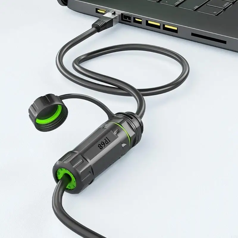 E1PF Couplador RJ45 RJ45 Conectores RJ45 Garantir proteções poeira