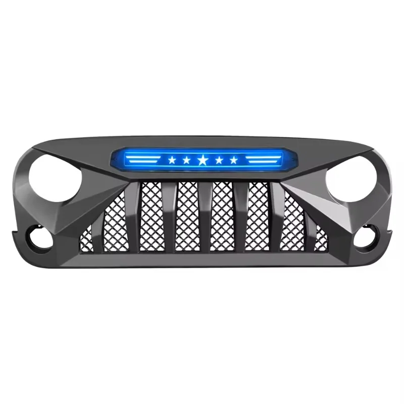 

Front Grill with Day Running Light for Jeep Wrangler JK