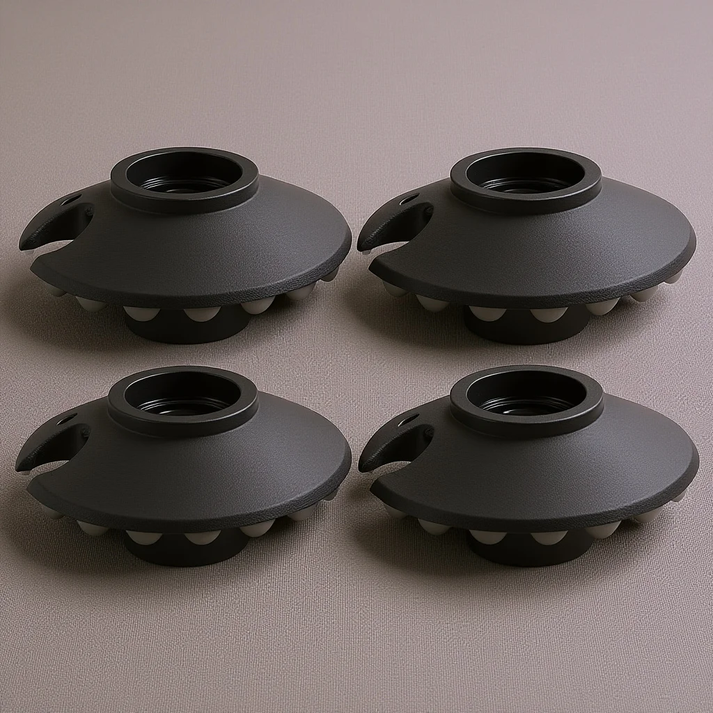 

4Pcs Hiking Pole Replacement Baskets Trekking Poles Accessories for Walking Canes Mud Snow Protection Outdoor Gear