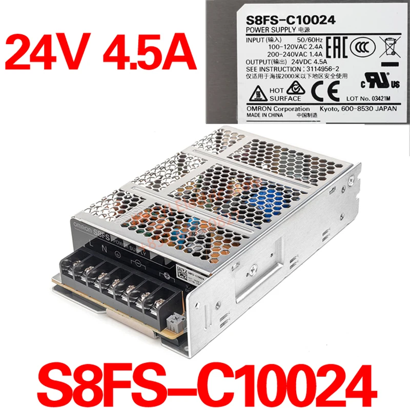 S8FS-C10024 S8FS0026E Switching power supply 100W 100-120VAC/200-240VAC