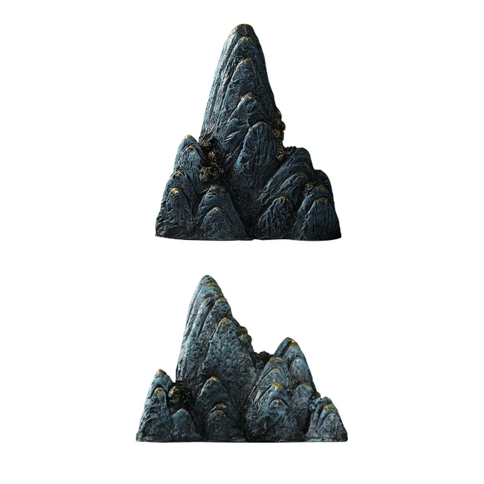 

Mountain Rockery Decor Versatile Chinese Style Home Ornament Rockery Statue Mountain Figurine for Yard Lawn Porch Balcony Patio