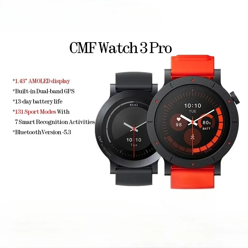 NEW Global Version CMF Watch 3 Pro 1.43