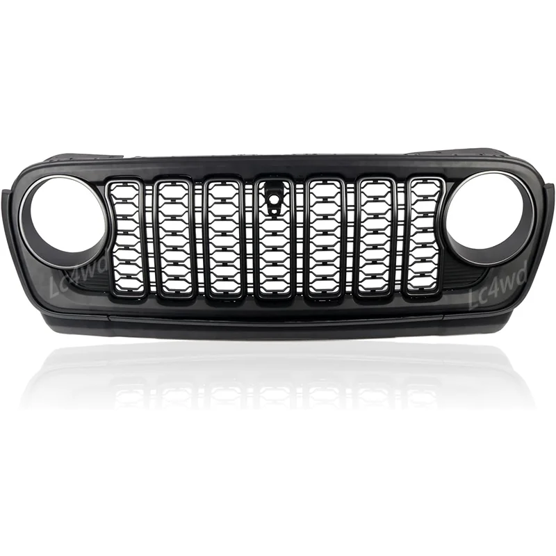LC4WD 4X4 Accessoires Meerdere kleuren 20e verjaardag voorbumper racing grills voor 2018-2025 Jeep Wrangler JL / Gladiator JT - afbeelding 1