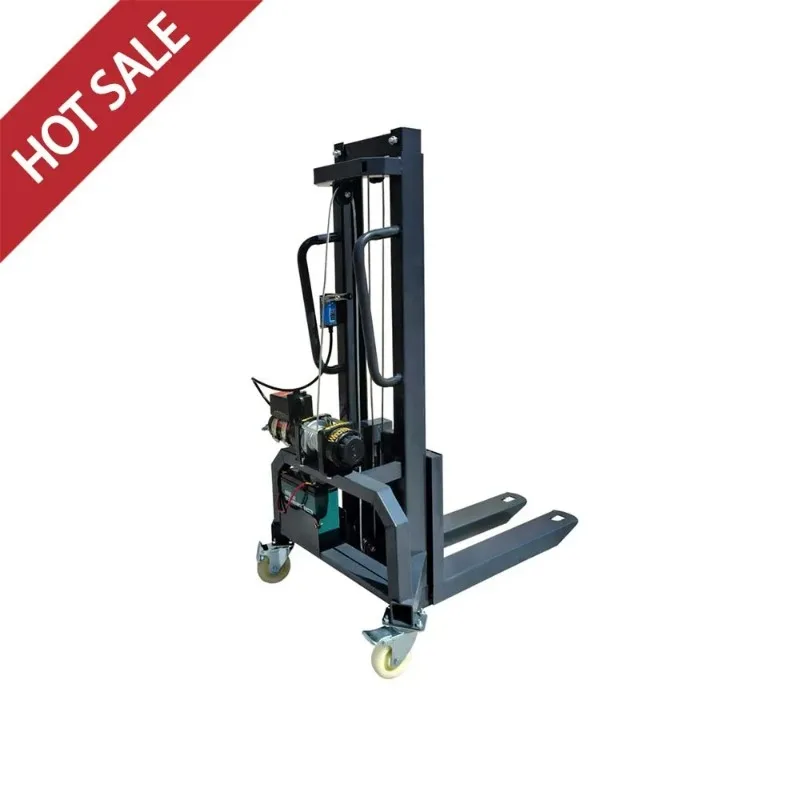 

Вилочный погрузчик 1,2 м 1,6 м Небольшой погрузочный станок для обработки, загрузки и разгрузки, электрический подъемный ручной автомобиль с дистанционным управлением
