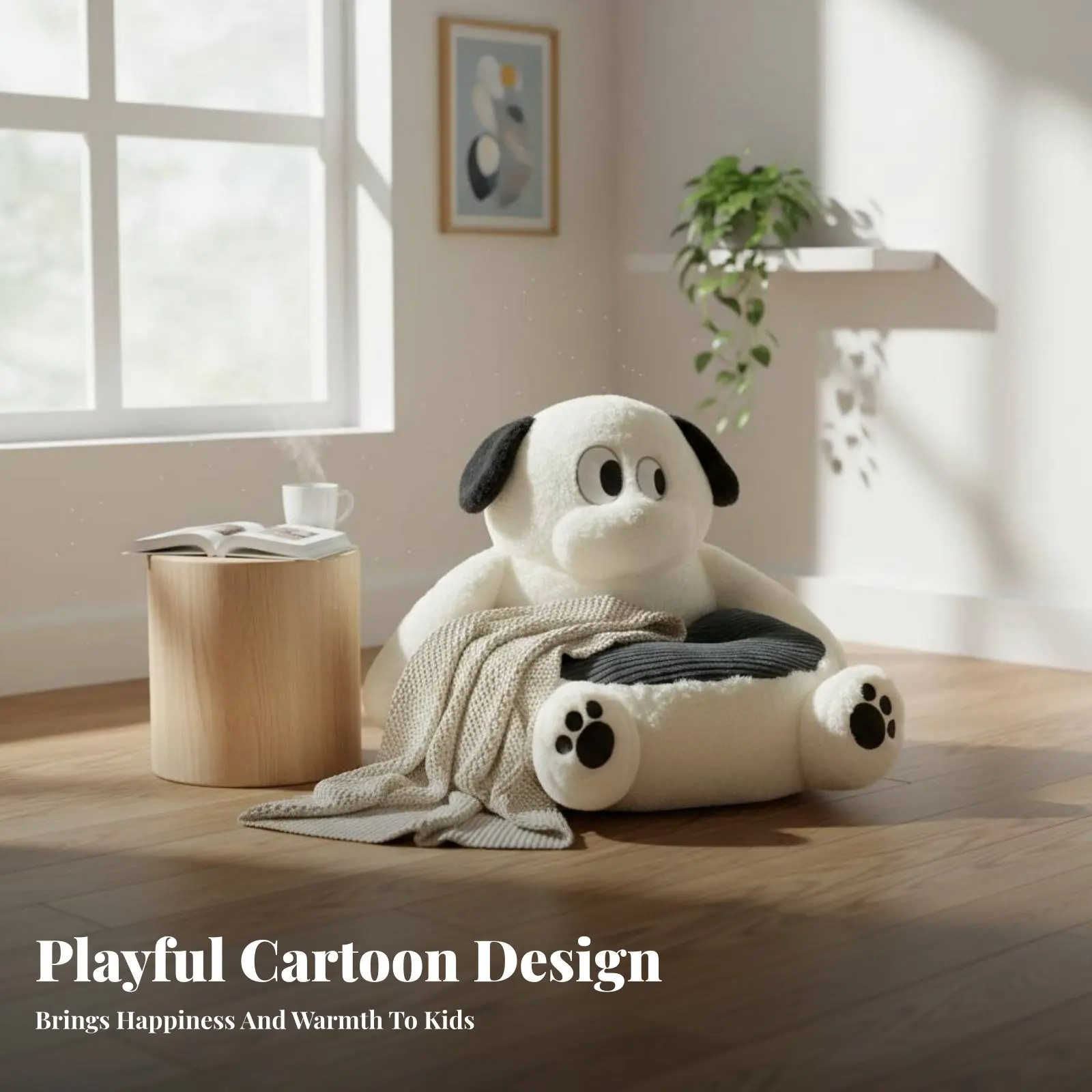 

Novelty Seat pad with spinerest spine Support creatureShaped spinerest pad Comfortable Cute Design for Students, Playroom