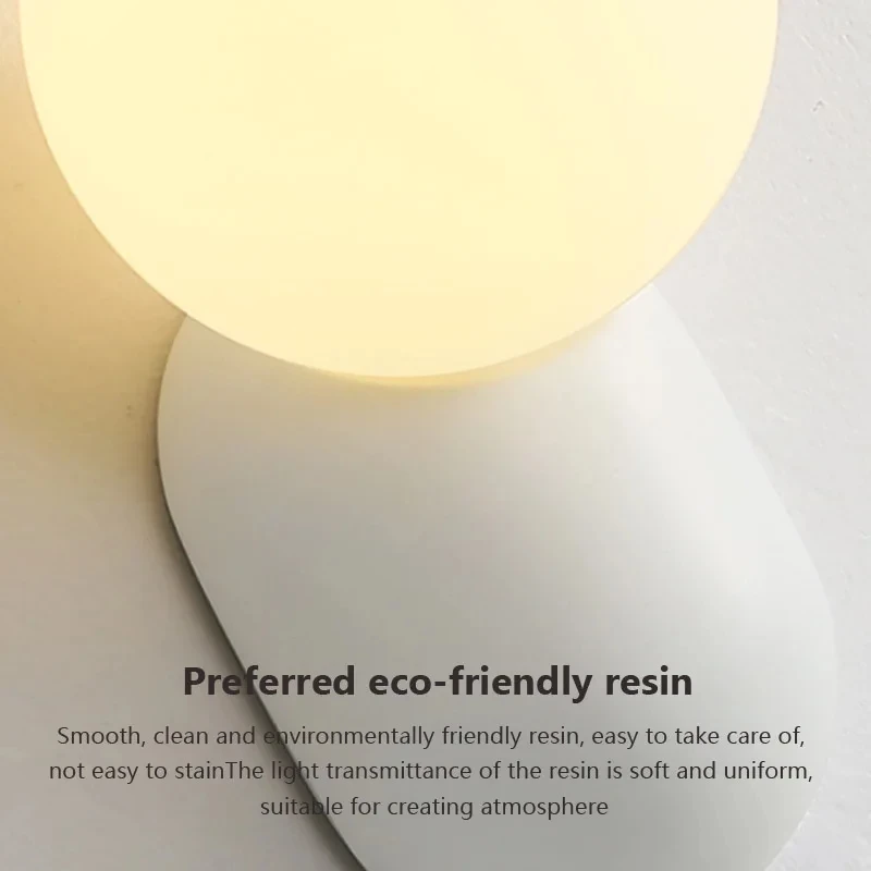 Simple version of LED Nordic wall lamp cream style wall lamp living room bedroom bedside lamp home aisle decorative lighting fix