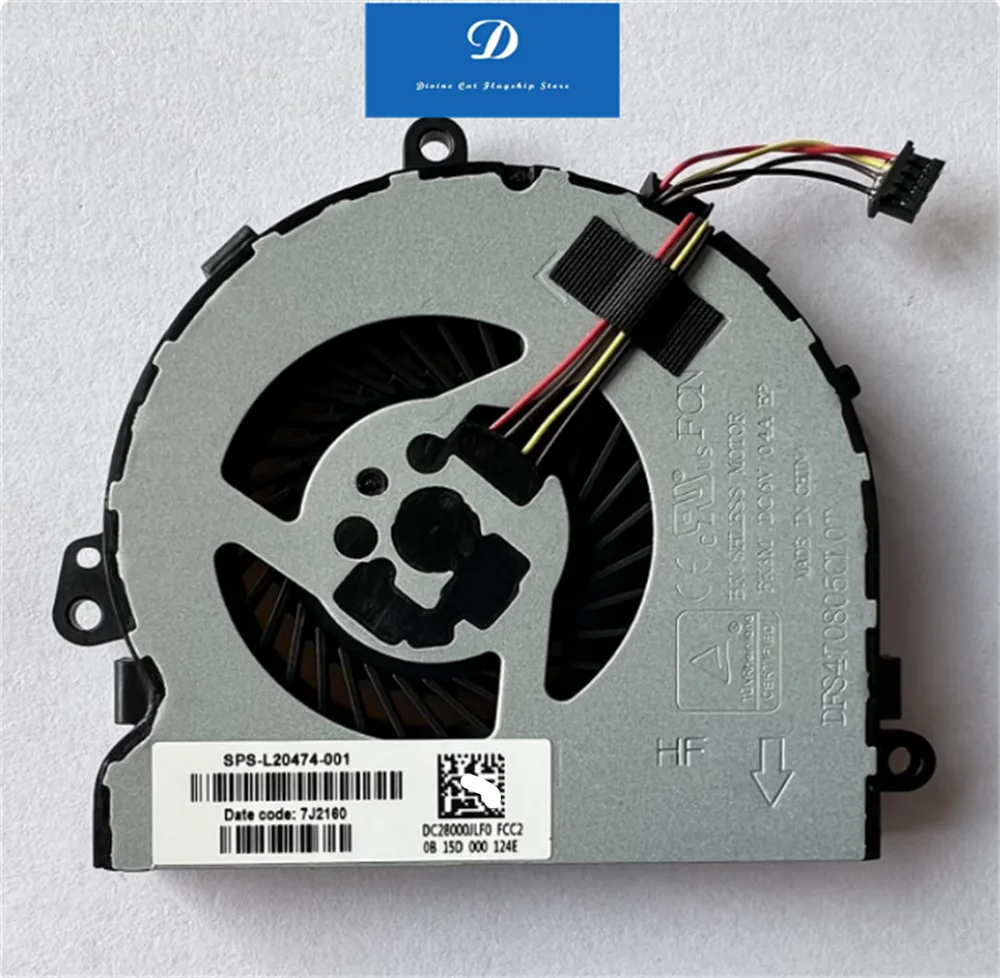 

ДЛЯ HP 250 255 256 G7 15-DA TPN-C135 TPN-C136 L20474-001 Вентилятор