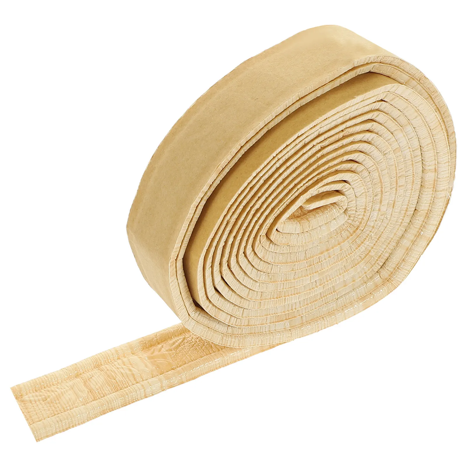 2 Rolls Wall Trim Self-Adhesive Foam Trim Peel Stick Corner Edge Protective Splashproof Flexible Caulk Strip