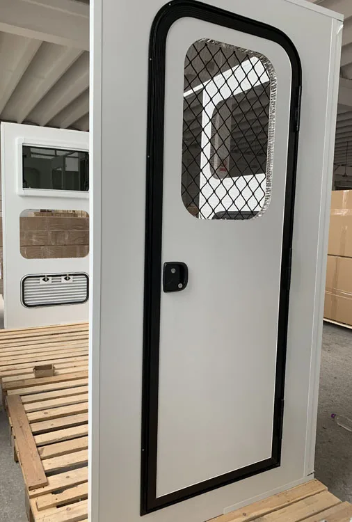 Aluminum Hot Sale Caravan Frame Door Rv Trailer Accessories Camper Rv Cargo Entrance Doors