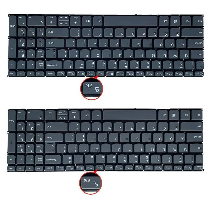 Klawiatura do laptopa US dla Lenovo V15 G3 ITL/IAP/ABA/IAH/ABP V15 G4 ACL/ARE/ITL/IAP Slim 3 15ABR8/15AMN8/15IAH8/15IAN8 — zdjęcie produktu 2