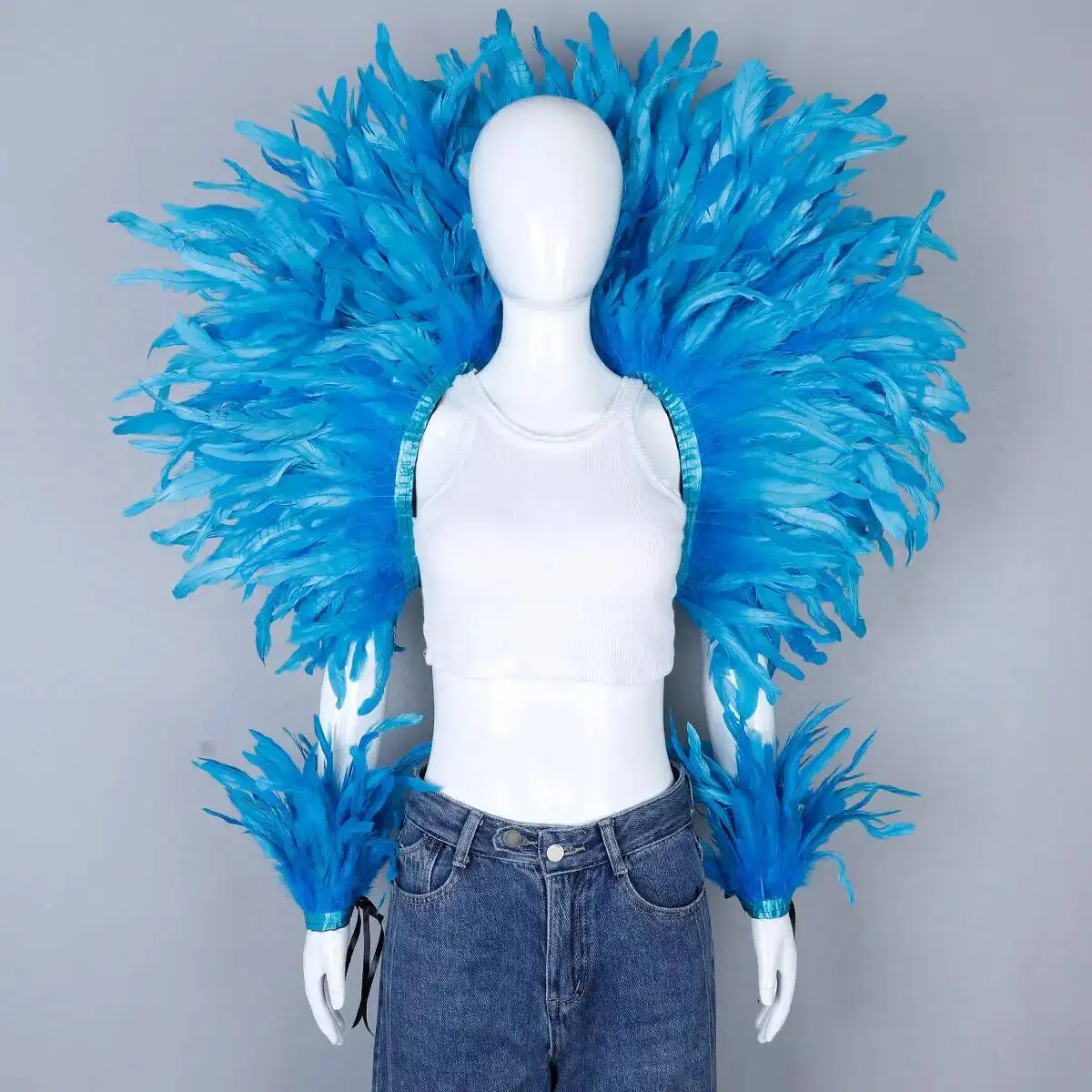Punk Halloween Gemaskerde Bal Veer Punk Carnaval Party Set N