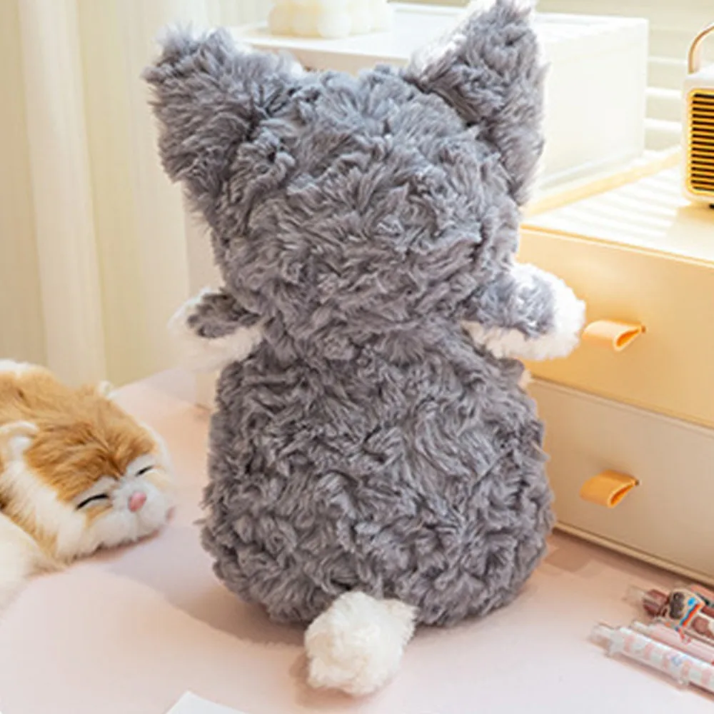 

Corgi Little Dog Doll Pencil Bag Simulated Plush Dog Doll Stationery Bag Cartoon Large Capacity Little Dog Pen Pouch Children