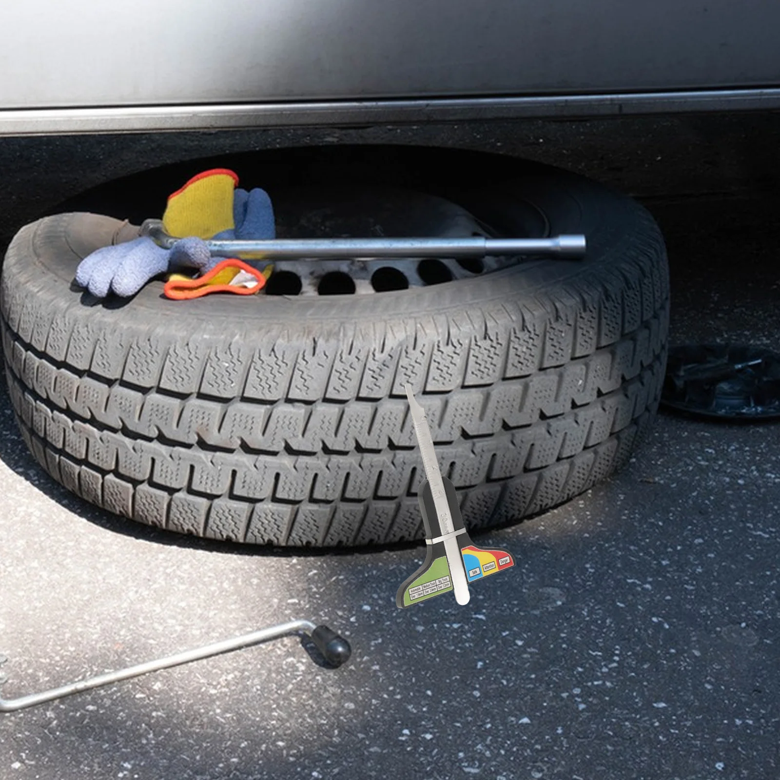 

Инструмент для автомобилей, мотоциклов, полурушиков, прецизионные измерения, компактный Т-образный дизайн, цифровая шина глубины протектора