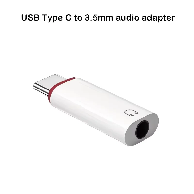 Adaptador de Auriculares USB C Macho a 3.5mm Hembra (Paquete de 1/2/3), Compatible con Dispositivos Tipo C