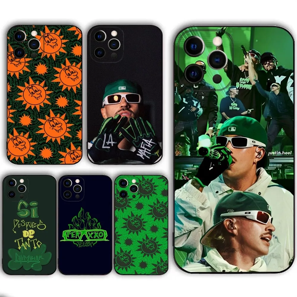 Singer F-Feid Ferxxo SIXDO-S   Phone Case  For IPHONE 15,13,14,12,Mini ,11, Xr, X ,Xs Pro Max 8, 7 Plus Back Cover