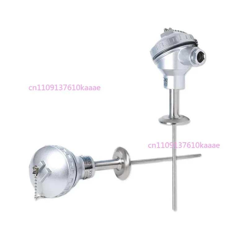 

Гигиенический датчик температуры с преобразователем 4-20 мА, зажимной зонд, бронированный термометр сопротивления Pt100 WZPK230