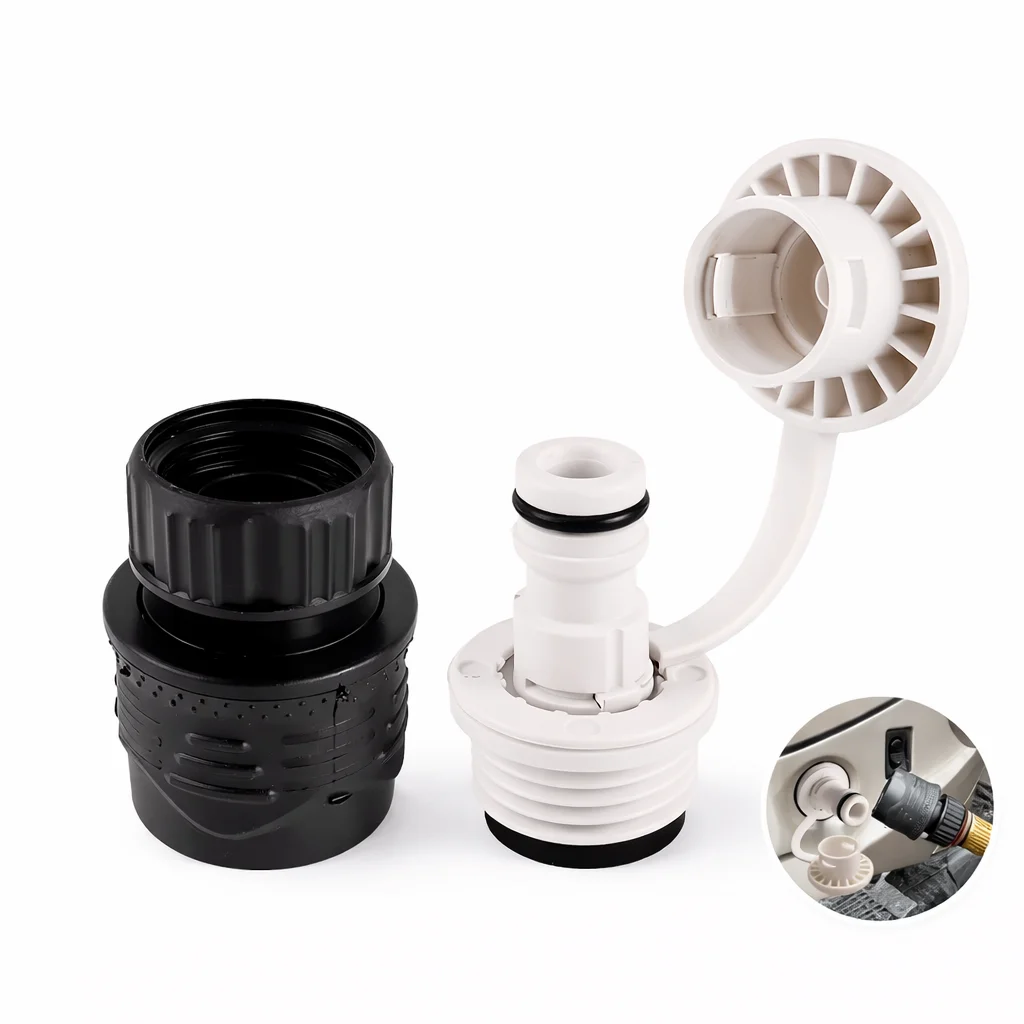 Outboard Engine Flush Kit Quick Connect Hose Adapter for Yamaha Suzuki Mercury